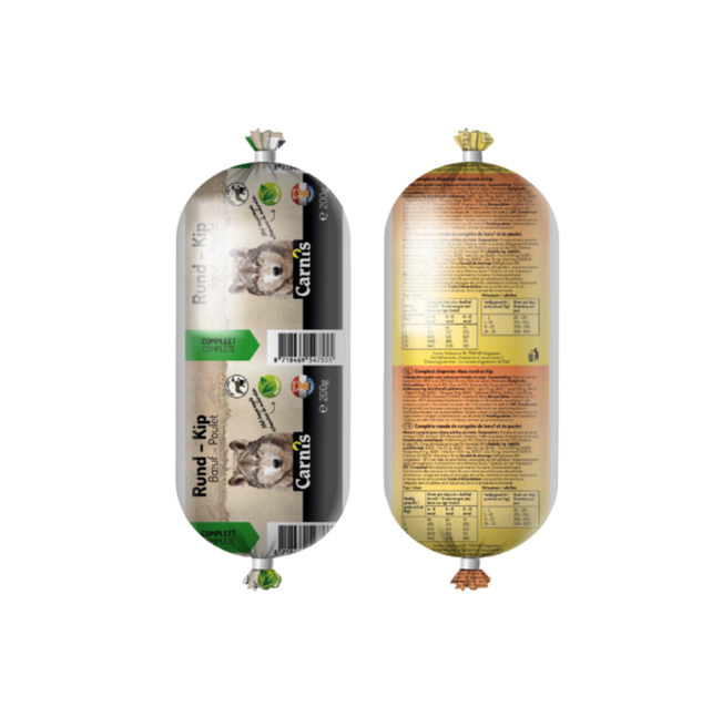 Vers Vlees Rund/Kip 500 gram Compleet