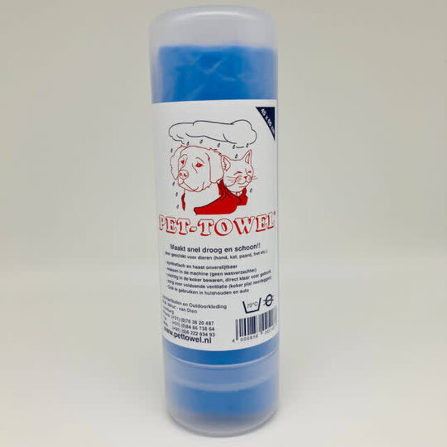 Hondenhanddoek Groot Blauw 68x68 cm Hondenhanddoek Groot Blauw 68x68 cm