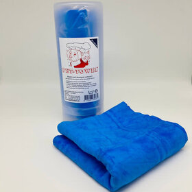 Hondenhanddoek Groot Blauw 68x68 cm
