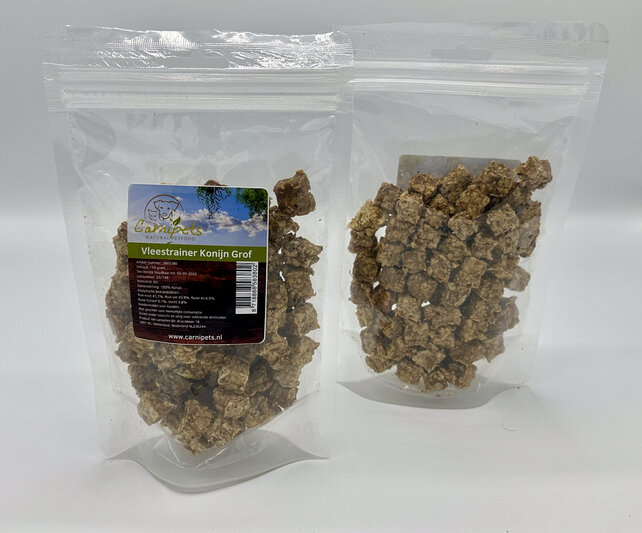 Vleestrainer Konijn 150 gram