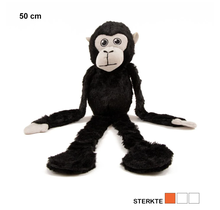 Plush toy long legged gorilla 50 cm