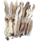 Konijnenoren gedroogd met haar 350 gram