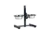 Standaard - Dinerset Hond - Zwart - 13 cm