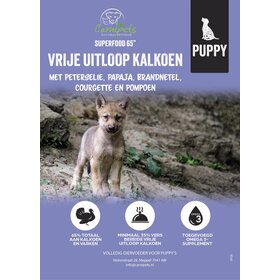 Superfood 65 Puppy Vrije uitloop Kalkoen 2 kg