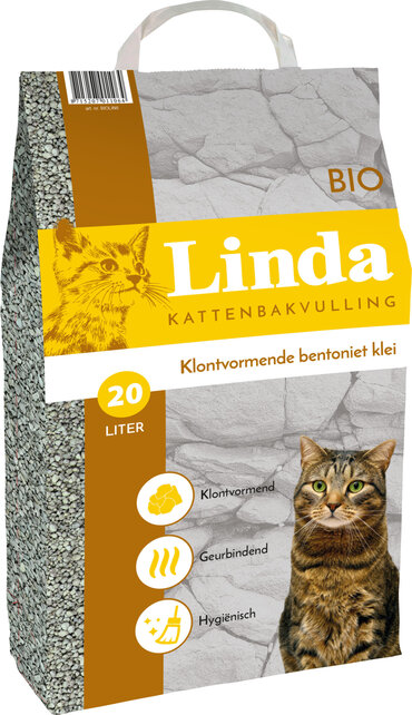 Linda Bio-Kattenbakvulling (grit) 20 liter