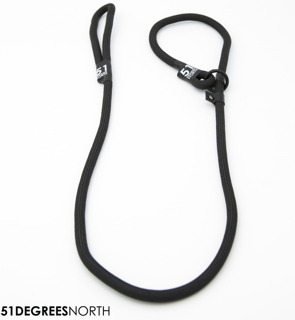 Wanderful - Leash - Slipline - Black - 140cmx12mm