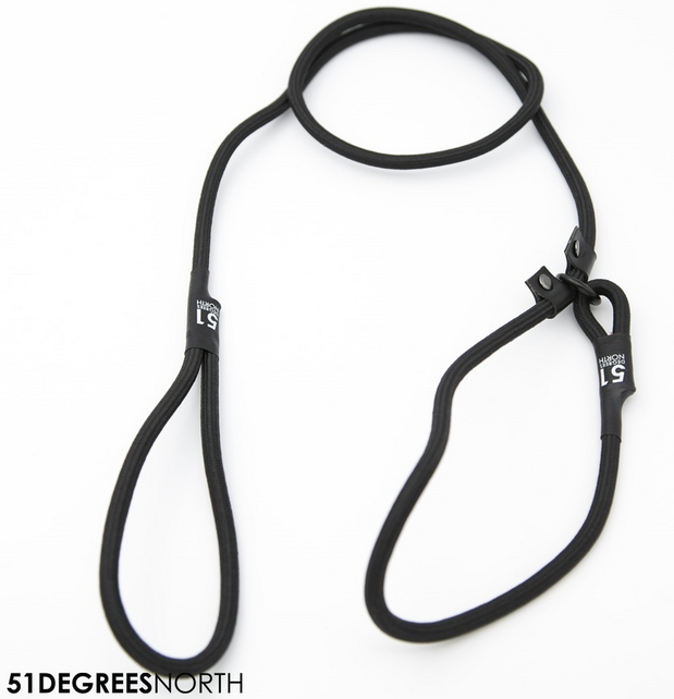 Wanderful - Leash - Slipline - Black - 140cmx8mm