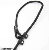 Wanderful - Leash - Slipline - Black - 140cmx8mm