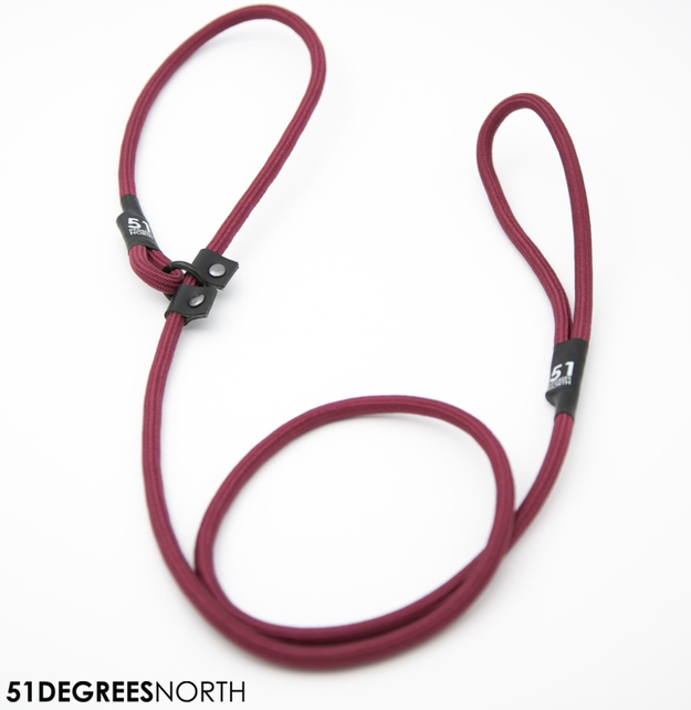 Wanderful - Leash - Slipline - Burgundy - 140cmx8mm