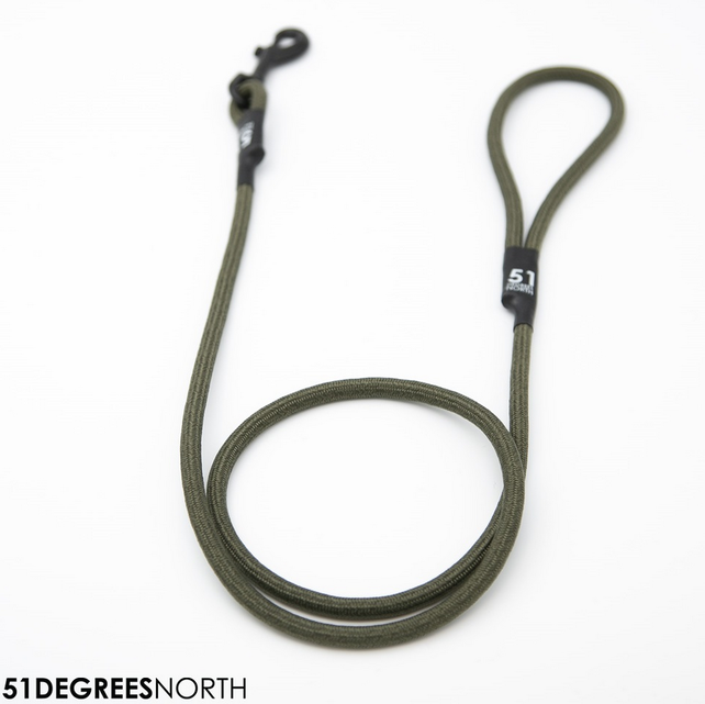Wanderful - Leash - Rope - Khaki - 200cmx12mm