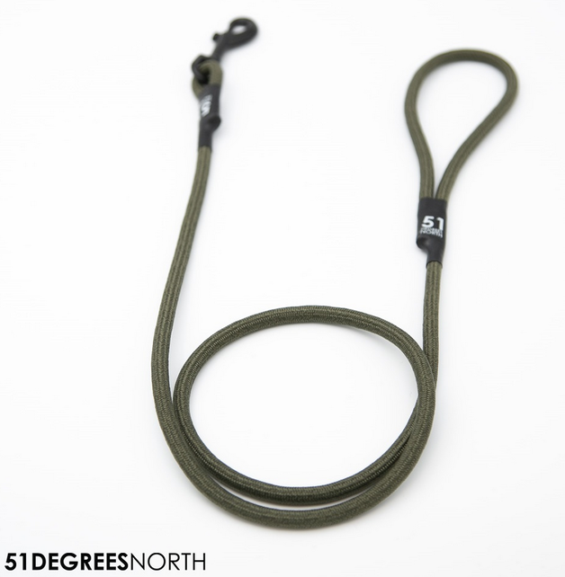 Wanderful - Leash - Rope - Khaki - 120cmx8mm