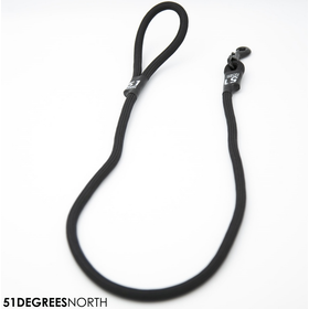 Wanderful - Leash - Rope - Black - 200cmx12mm