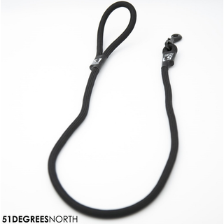 Wanderful - Leash - Rope - Black - 200cmx12mm