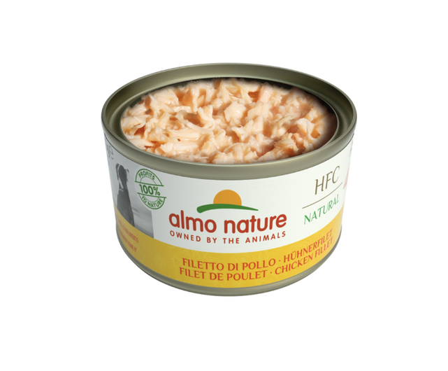 HFC Natvoer Hond Kippenbout Natural  Blik 95 gam