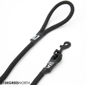 Wanderful - Leash - Rope - Black - 120cmx12,5mm