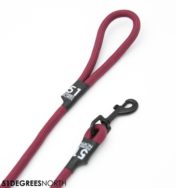 Wanderful - Leash - Rope - Burgundy - 200cmx12mm