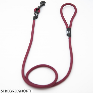 Wanderful - Leash - Rope - Burgundy - 120cmx8mm