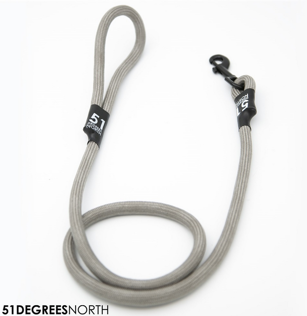 Wanderful - Leash - Rope - L. Grey - 200cmx12mm Wanderful - Leash - Rope - L. Grey - 200cmx12mm