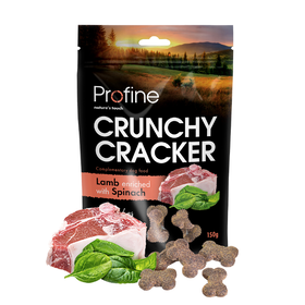 Crunchy Cracker Lamb & Spinach 150 gram