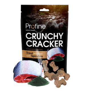 Crunchy Cracker Trout & Spirulina 150 gram