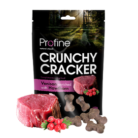 Crunchy Cracker Venison & Hawthorn 150 gram