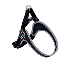 Tre Ponti Fibbia Verstelbaar Zwart Reflective 9-14kg (4)