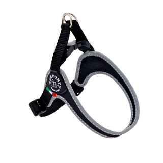 Tre Ponti Fibbia Verstelbaar Zwart Reflective 9-14kg (4)