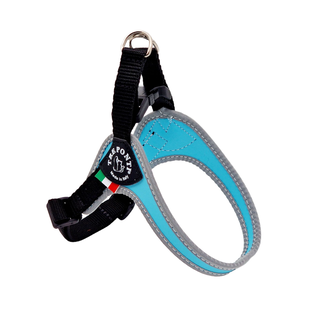 Fibbia Verstelbaar Blauw Reflective 9-14kg (4)