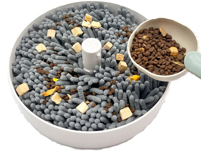 Puzzle Slow Feeder Green, nu met GRATIS extra Lik- en Snuffelmat!