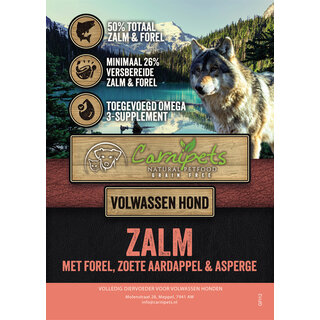 Graanvrij Volwassen Hond Zalm 2 kg