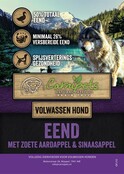 Graanvrij Volwassen Hond Eend 2 kg Graanvrij Volwassen Hond Eend 2 kg