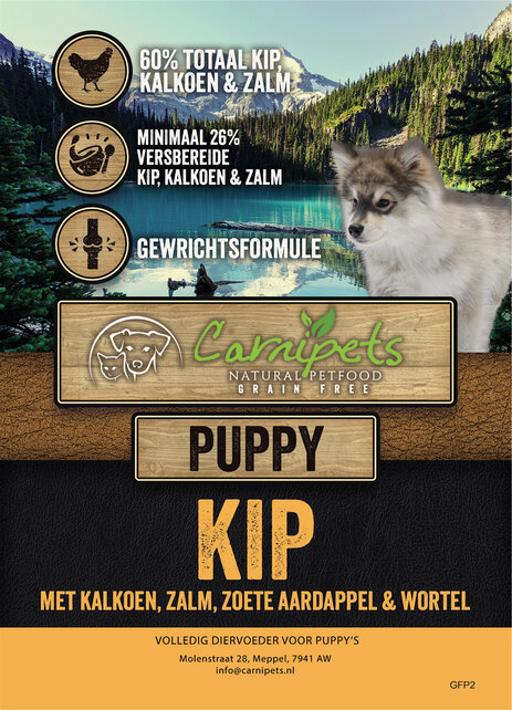 Graanvrij Puppy Kip 2 kg
