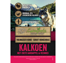 Graanvrij Volwassen Hond Groot Kalkoen 12 kg