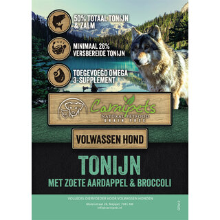 Graanvrij Volwassen Hond Tonijn 2 kg