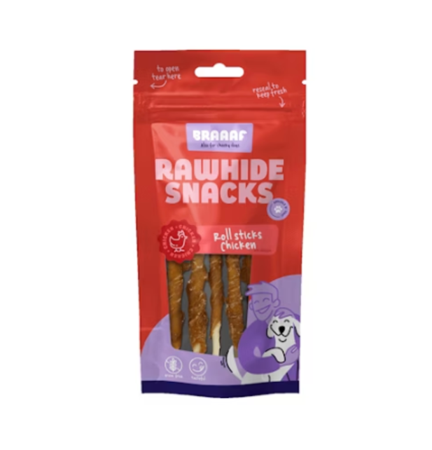 Roll Sticks Kip (8st) 12 cm