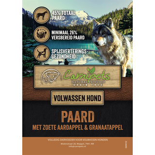 Graanvrij Volwassen Hond Paard 2 kg