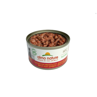HFC Natvoer Hond Rundvlees met ham 95 gram