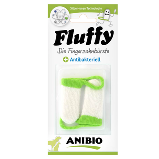 FLUFFY vingertandenborstel (2 stuks)