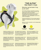 Harmonia Y-Tuig Antraciet/Zwart/Rood XL