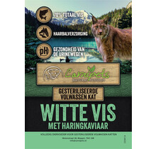 Connoisseur Cat Volwassen Witte Vis met Haringkaviaar 1,5kg