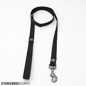 Wanderful - Leash - Nylon - Flat - Black - 120cm x 20mm