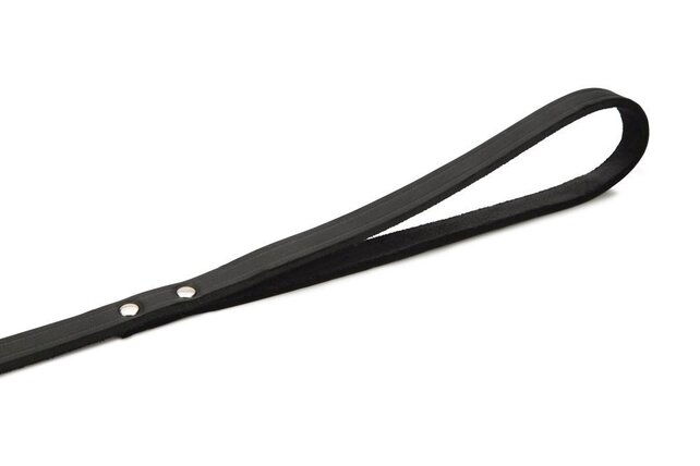 Hondenriem Geniet Zwart 200 cm × 12 mm