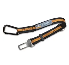 Hondenautogordel Zwart/Oranje