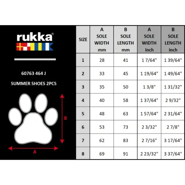 Hondenschoenen Maat 6