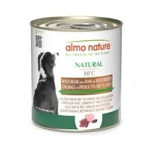 HFC Natvoer Hond Wildzwijn met Ham en Wilde Bessen Blik  290 gram