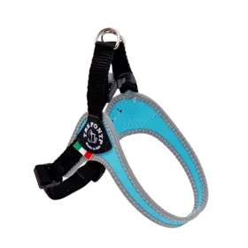 Tre Ponti Fibbia Verstelbaar Blauw Reflective 9-14kg (4)