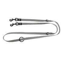 Wanderful - Training Leash - Nylon - Flat - L. Grey - 200cm x 20mm