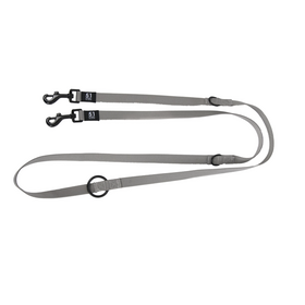 Wanderful - Training Leash - Nylon - Flat - L. Grey - 200cm x 20mm