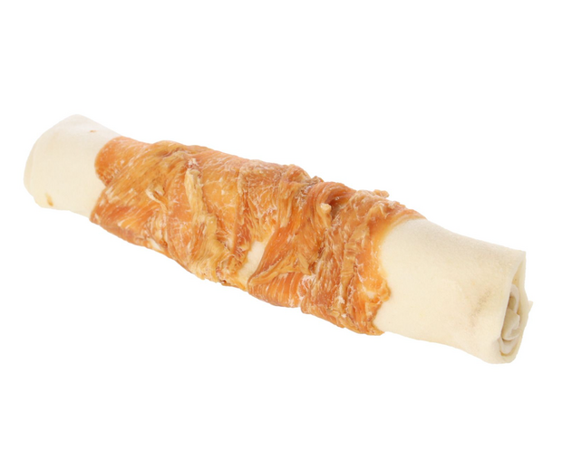 Runderhuid rol met kip 19 cm (170 gram)