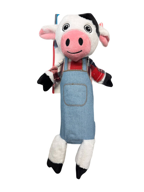 Boerderijdier (koe of paard) met fles - 37x18x10cm